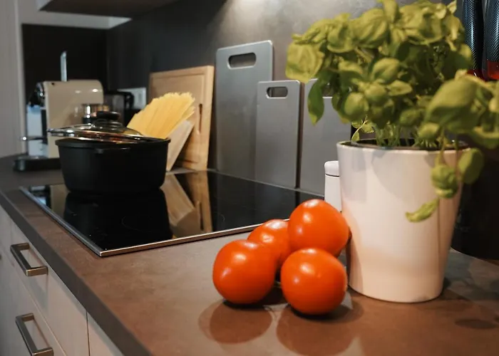 Paderborn-oase Mit Kamin-balkon-stilvolles Zuhause-self Check-parkplatz Apartment Paderborn