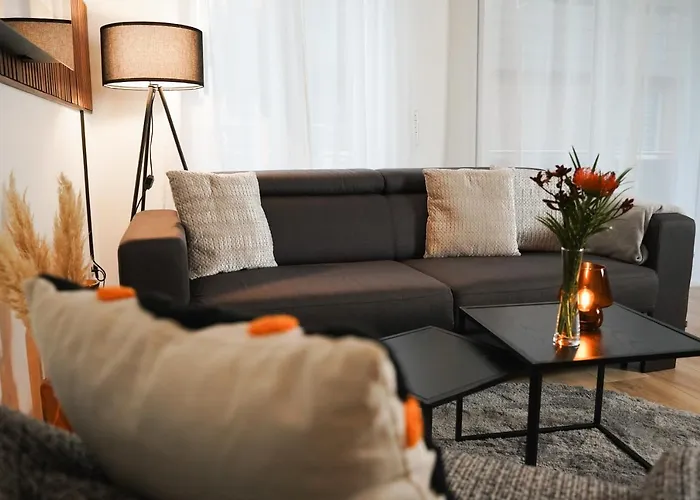 Apartman Paderborn-oase Mit Kamin-balkon-stilvolles Zuhause-24 -7 Self Check In, Kostenloser Parkplatz *