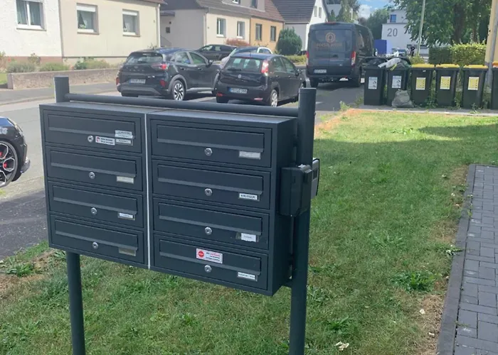 Lejlighed Paderborn-oase Mit Kamin-balkon-stilvolles Zuhause-24 -7 Self Check In, Kostenloser Parkplatz